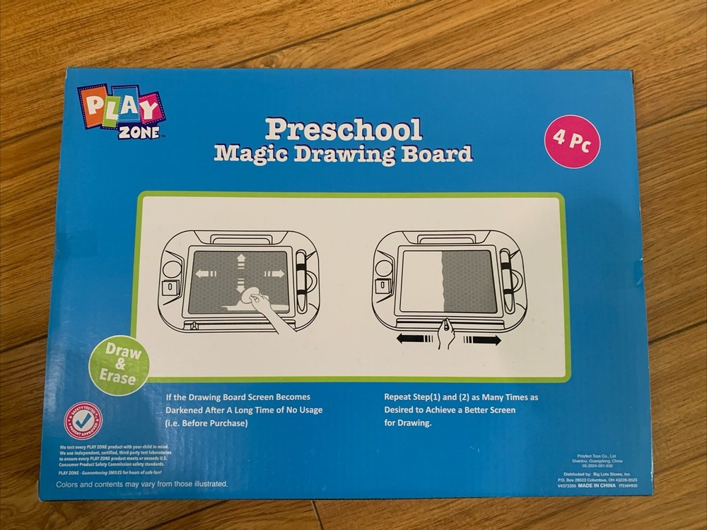 Play Zone Preschool Magic Drawing Board