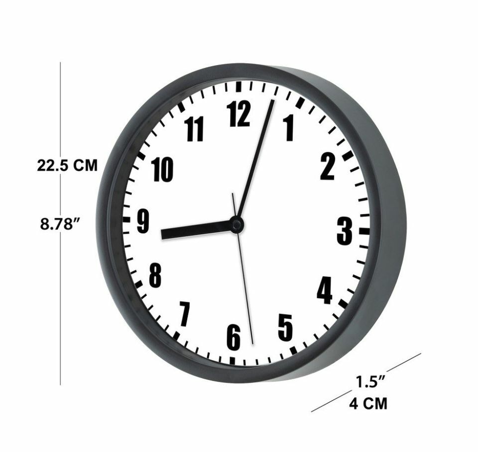 Chicago Cubs 9" Wall Clock