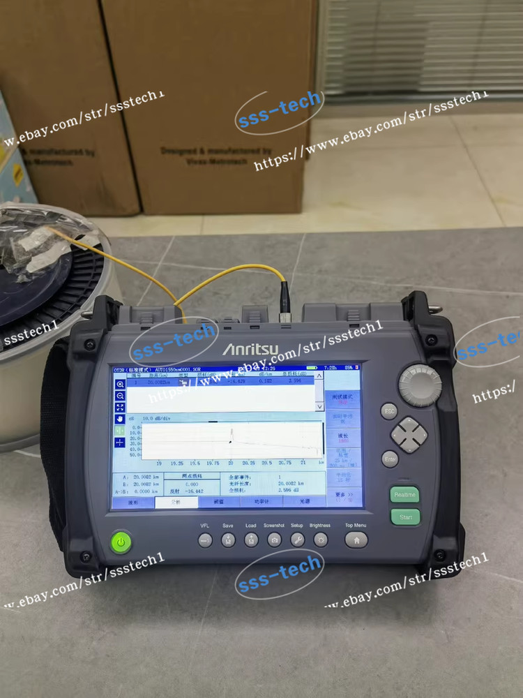 1 PCS anritsu MT9082C8 OTDR Optical Time Domain Reflectometer #XJ