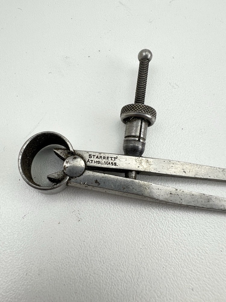 Starrett 73B 3” Yankee Spring-Type Inside Caliper, 3" Size, Quick Nut