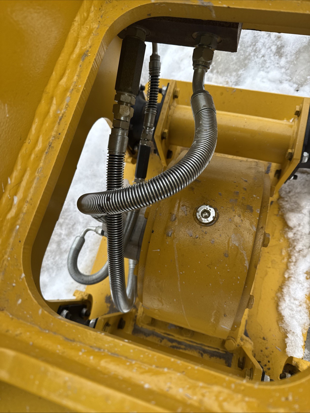 Cat 312 Excavator Plate Compactor Hydraulic New 65 Mm Pin