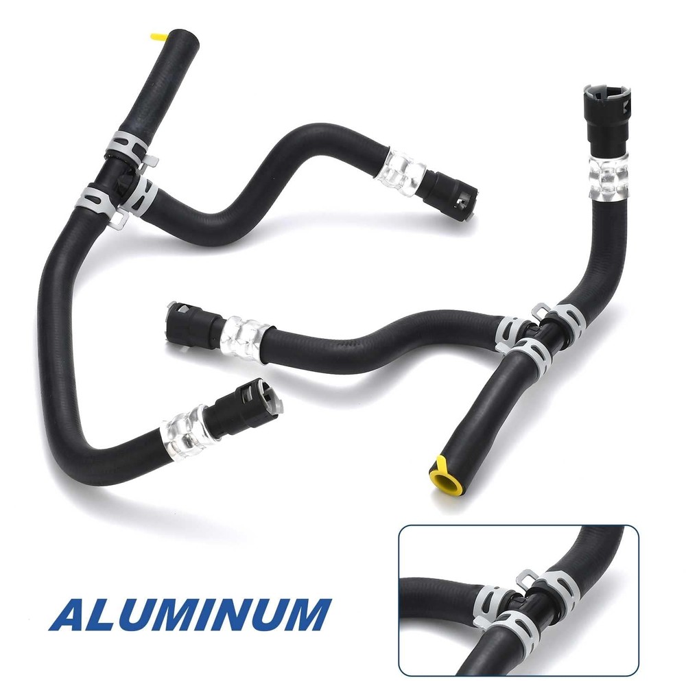 Engine Heater Hose Set Assembly Compatible with Enclave Standard, Black