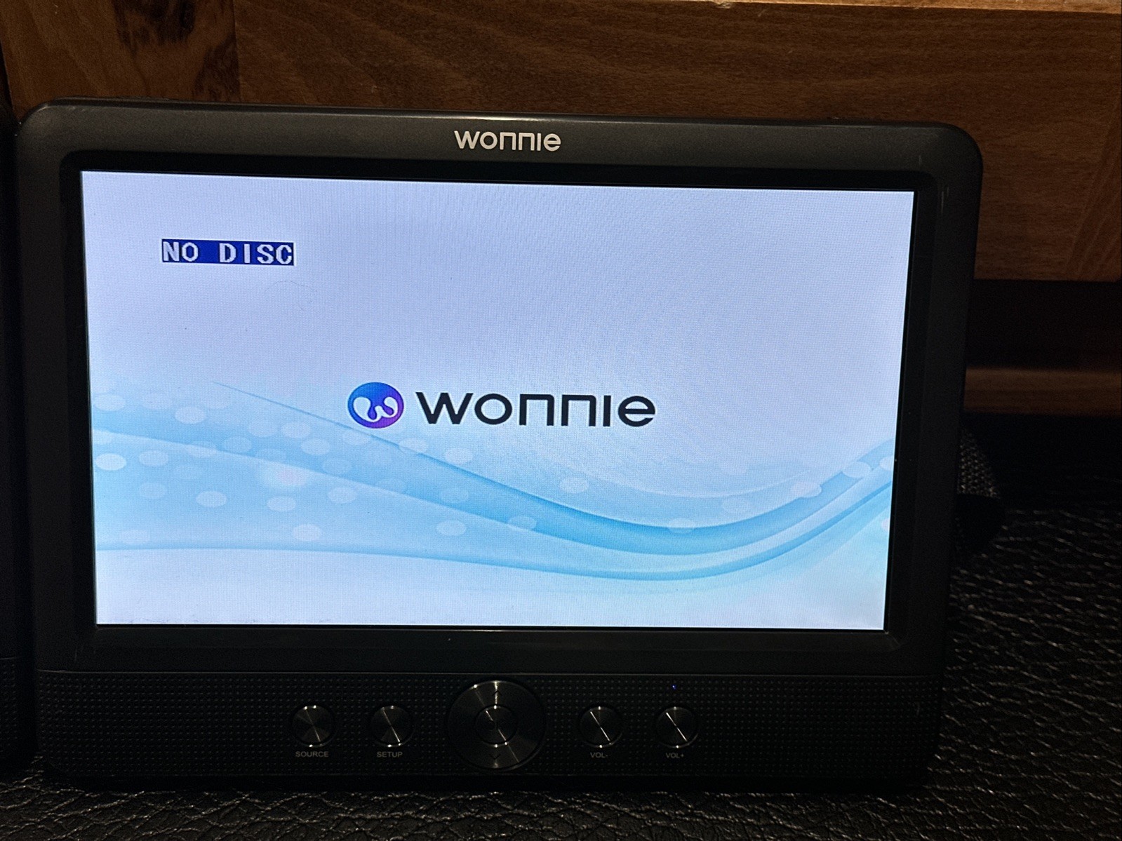 Dual Screen 10.5" Portable DVD Players for Car - 5-Hour Battery, USB/SD Support