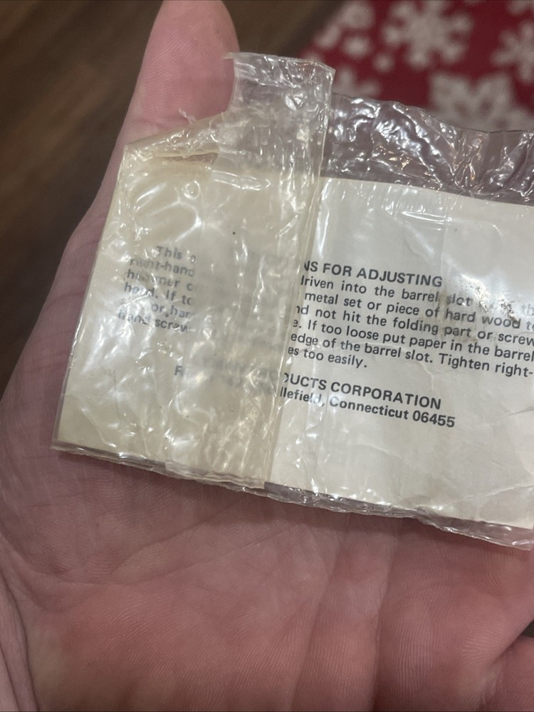 Lyman 16B Adjustable Folding Leaf Sight