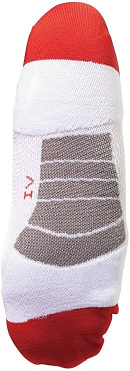 McDavid 8833 5K Low-Cut Runner Socks, White, 5