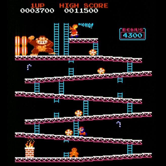Double Donkey Kong Multi Remix multi-game kit for Donkey Kong Junior arcade PCB