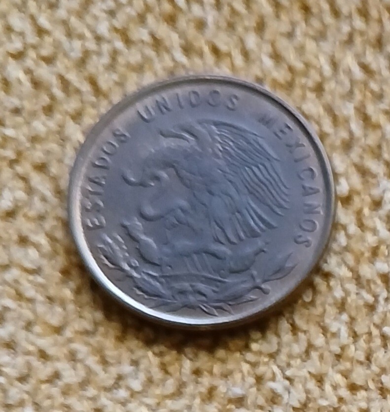 MEXICO - 1954 - ONE CENTAVO  - COIN - VF
