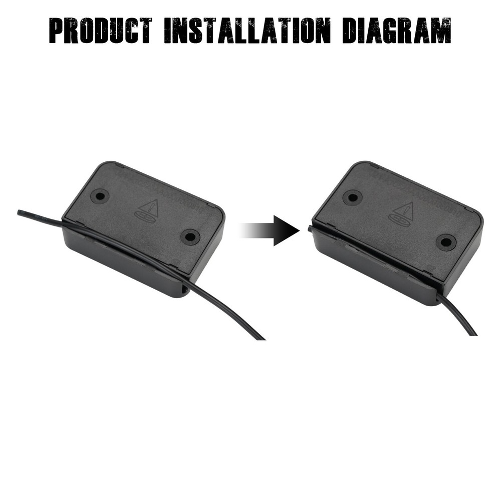 Self Powered Digital Inductive Hour Meter with Clip 2/4 Stroke Data Storage IP68