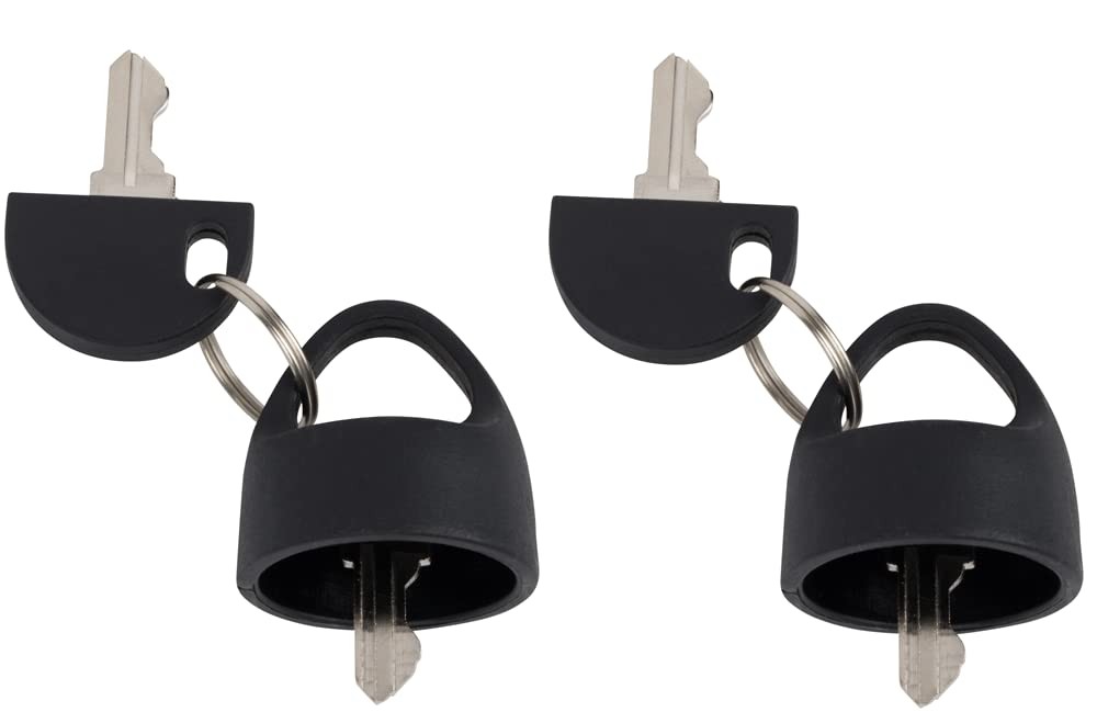 Deluxe Easy Pull Key Set for Pride Mobility 2 Count (Pack of 1), Black
