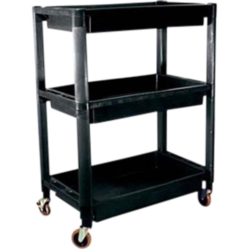 3-Tray Black Cart ATD-7017 Brand New!