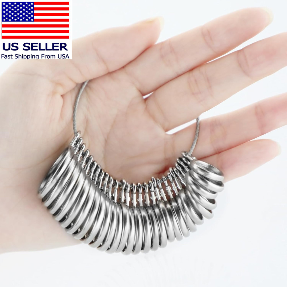 Ring Sizer Measuring Tool Set, Ring Size Measurement Making Kit,Ring Sizer Guage
