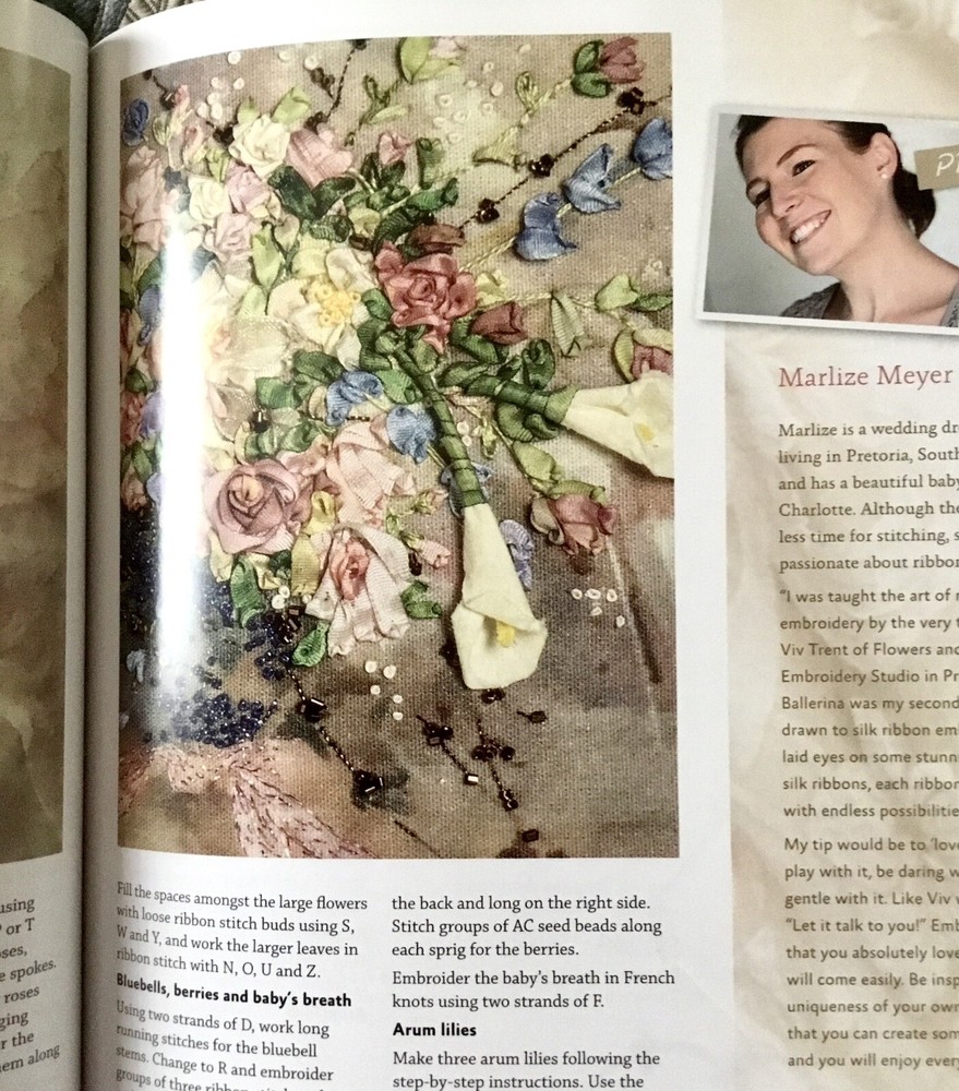 Inspirations Australian Embroidery Magazine #77 / 2013 - Pull Out Pattern Sheet