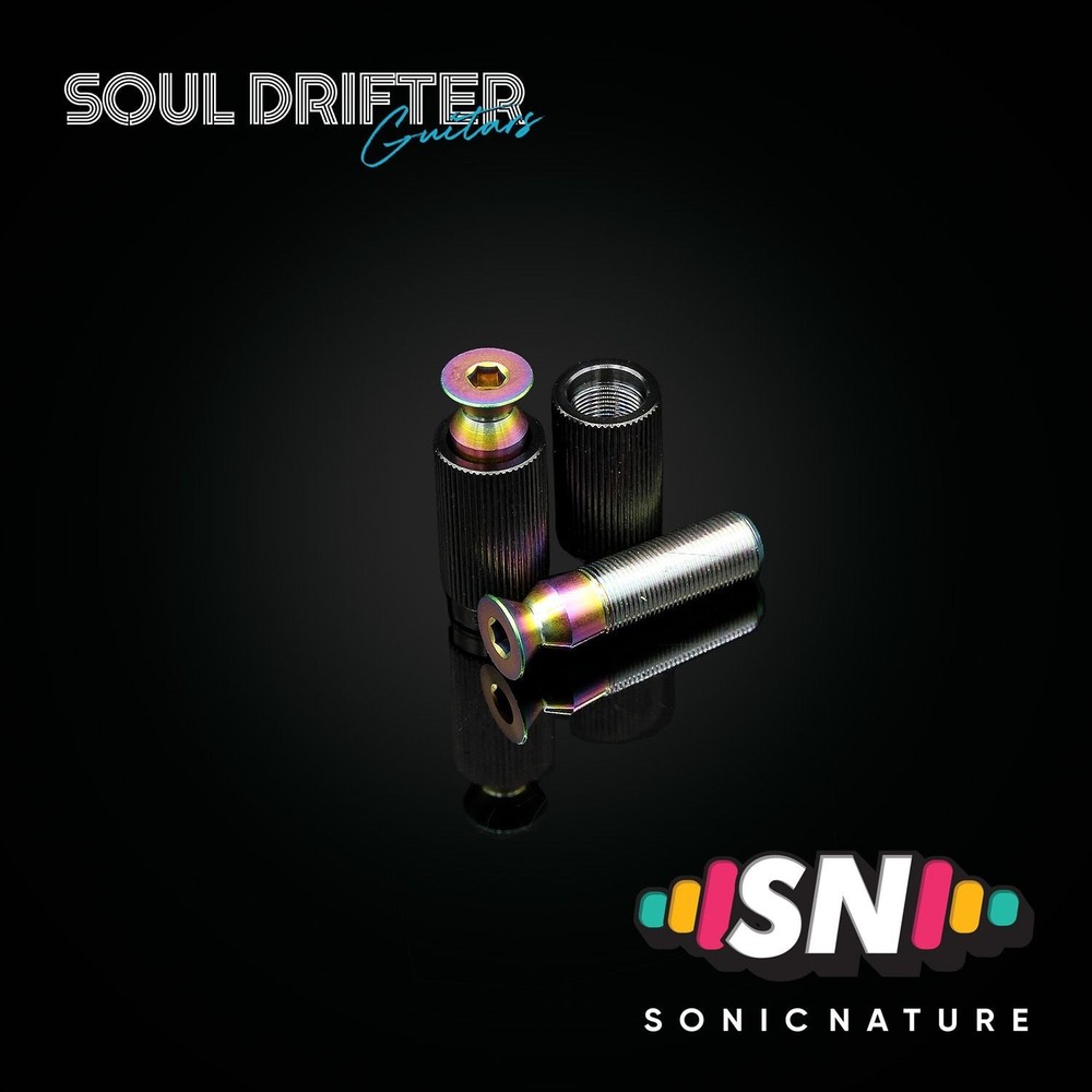Sonic Nature GR5 Titanium Bridge Posts - Rainbow