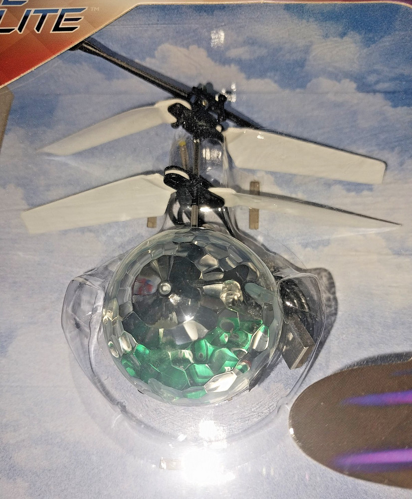 LED Lite Flite Hovering Mini Drone Rechargeable Color Changing Helicopter