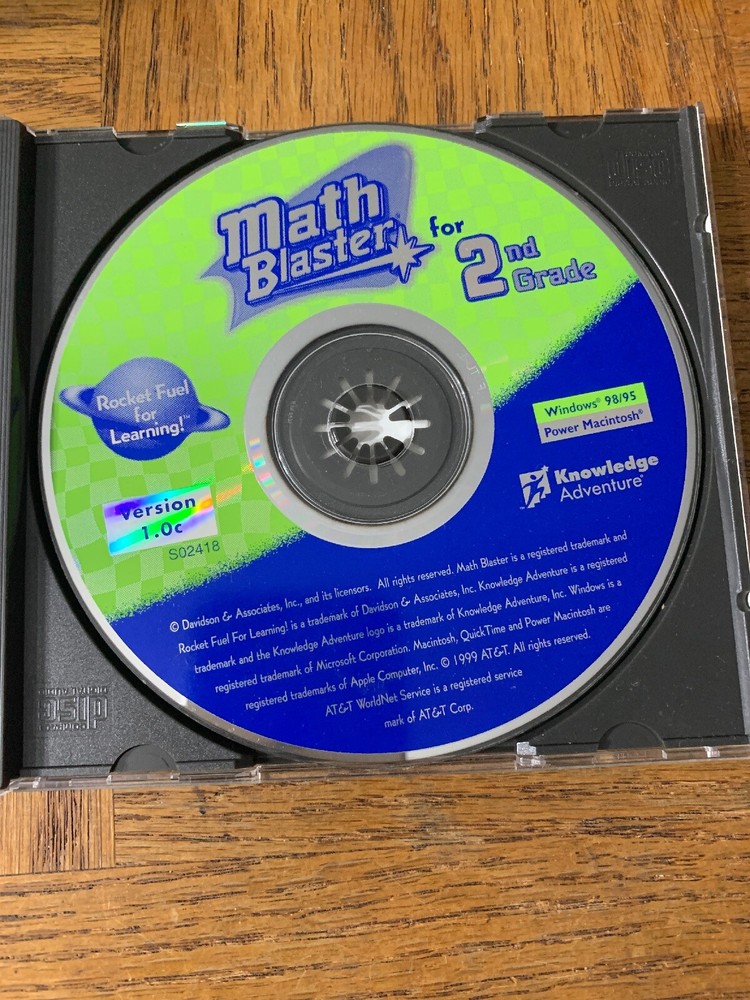Math Blaster For 2nd Grade PC Game