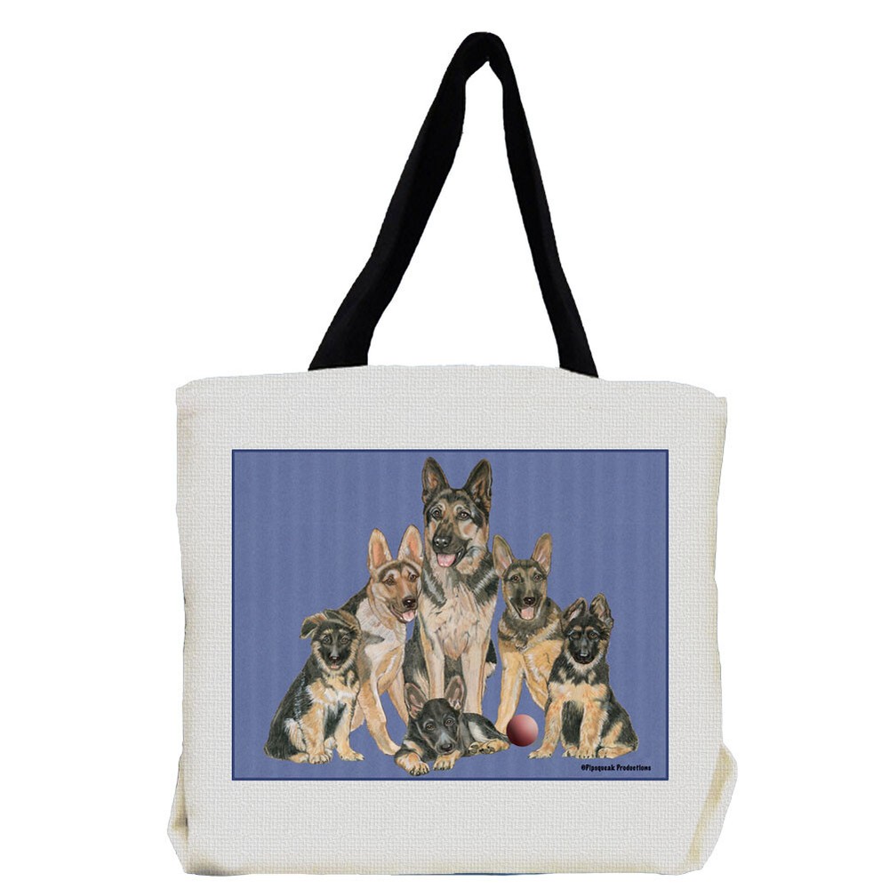 German Shepherd Tote Bag, Shepherd Gift
