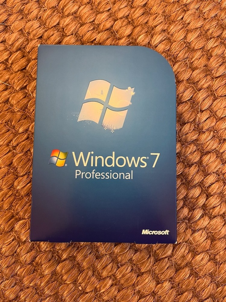 Microsoft Windows 7 Professional 32/64 Bit Full Version for Windows (FQC-00129)