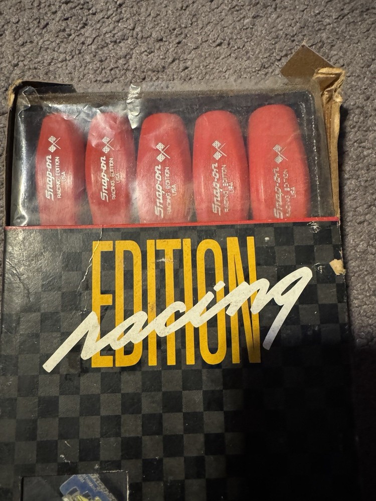 Snap-on Tools 5pc Racing Edition Screwdriver Set