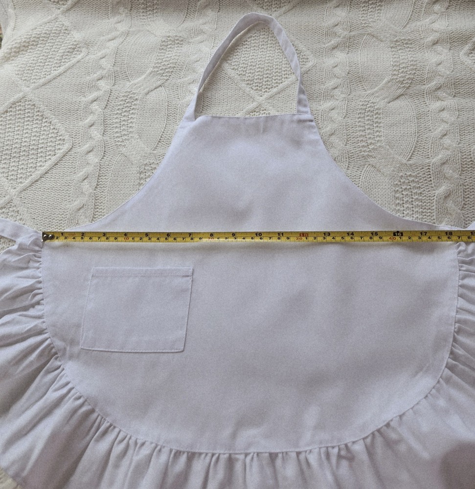Child's Apron With Ruffle