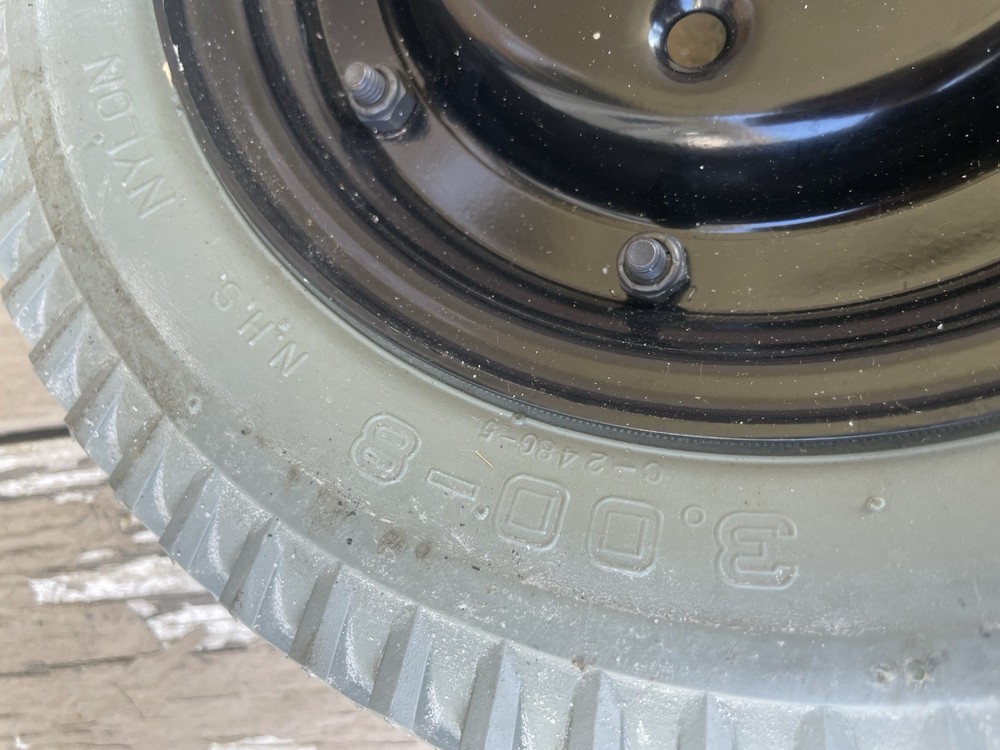 Invacare Ranger X Solid Drive Wheels 3.00-8