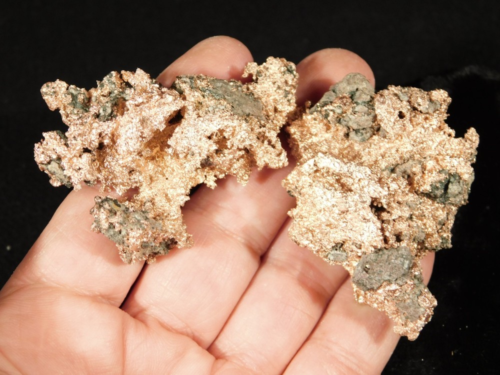 Big! Heavy Solid COPPER NUGGET or Native Copper Float From Michigan 172gr
