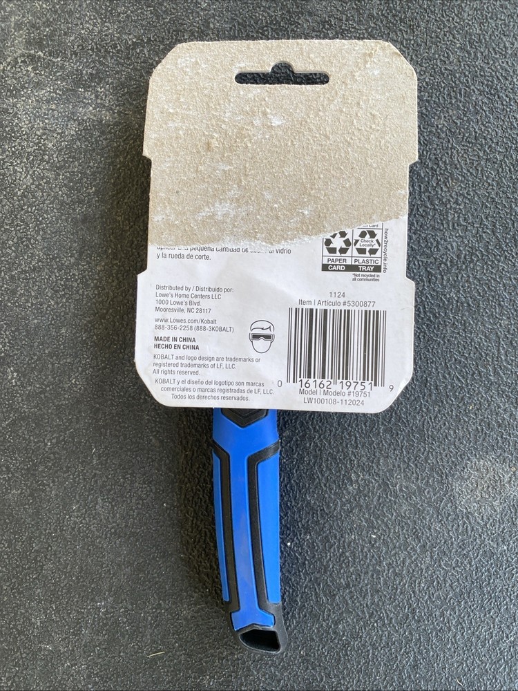 Kobalt Glass Cutter