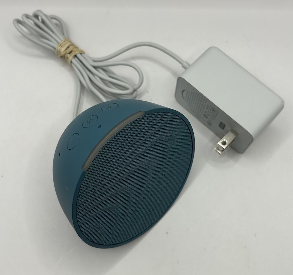 Amazon Echo Pop WiFi/Bluetooth Smart Speaker C2H4R9 Midnight Teal