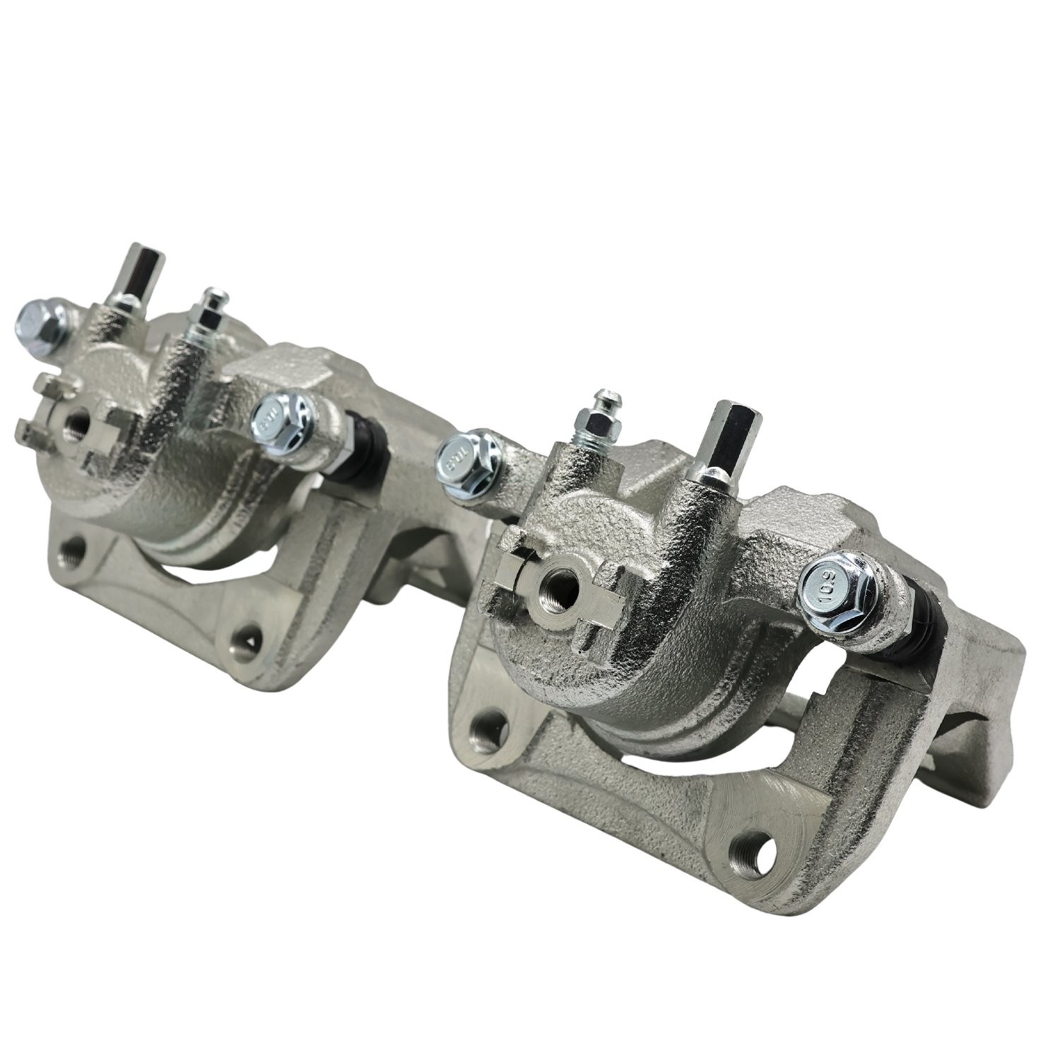 2Pcs Rear Brake Calipers w/ Bracket for 2007-2016 Honda CR-V 2013-2018 Acura RDX