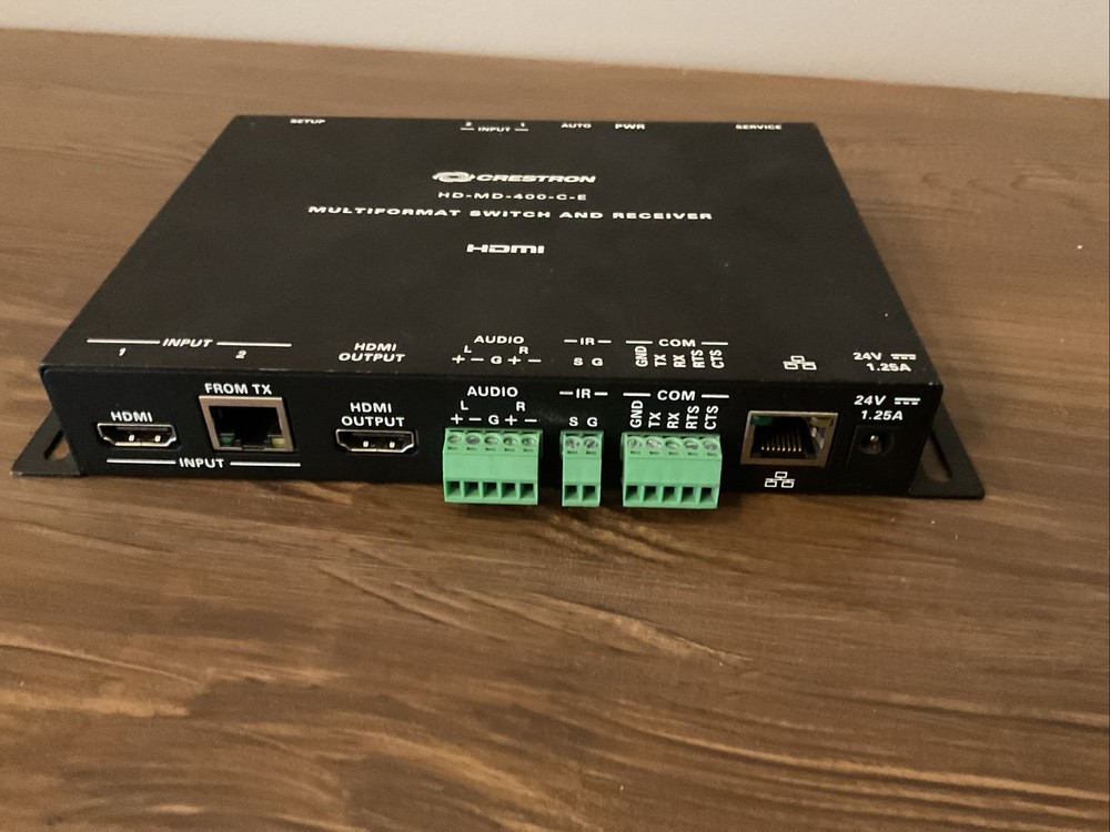 CRESTRON HD-MD-400-C-E Multiformat Switch and Transmitter HDMI