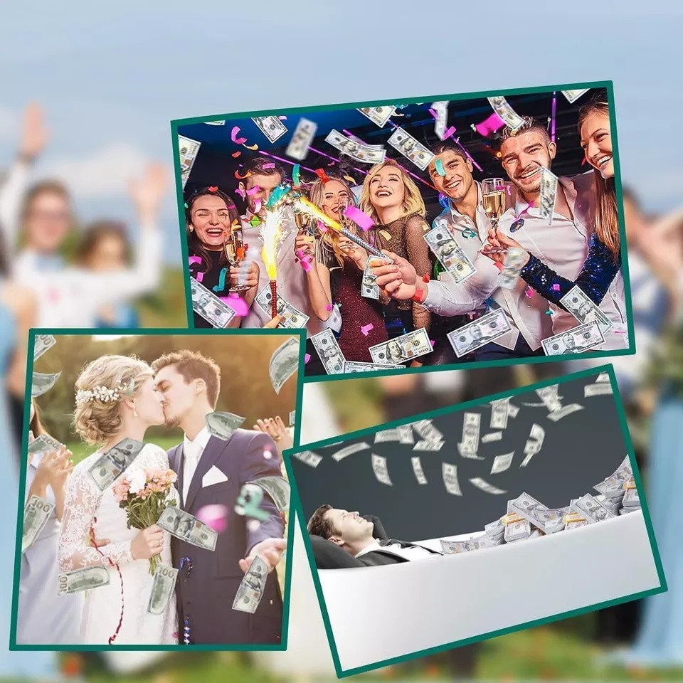 Aged 20k Money Props Toy Play Fake Bills For Video, Learning Education Toys