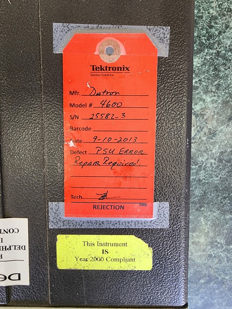 Datron Wavetek 4600 Autocal Transconductance Amplifier - PSU Error