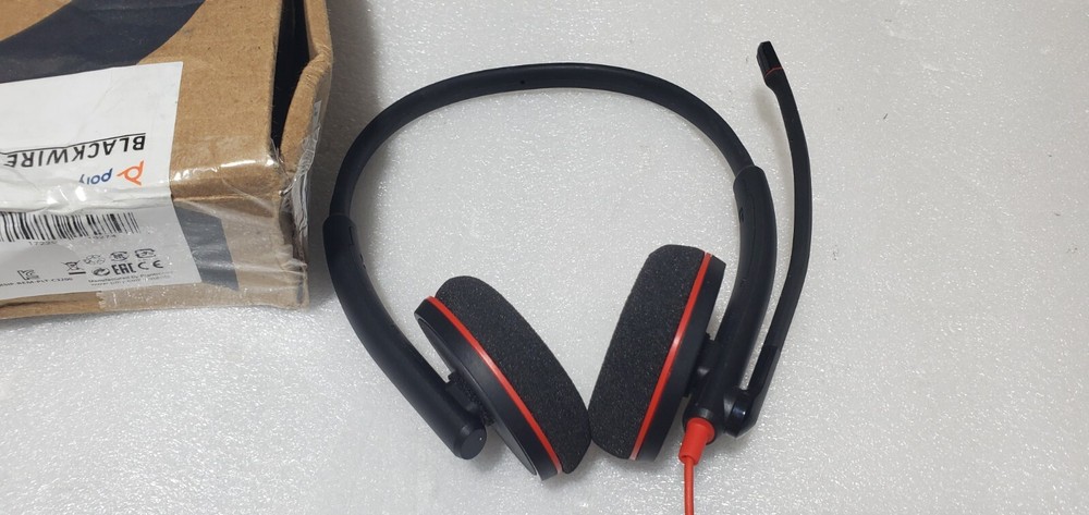 Poly Blackwire C3220 USB-A SINGLE UNIT Headset 209745-22