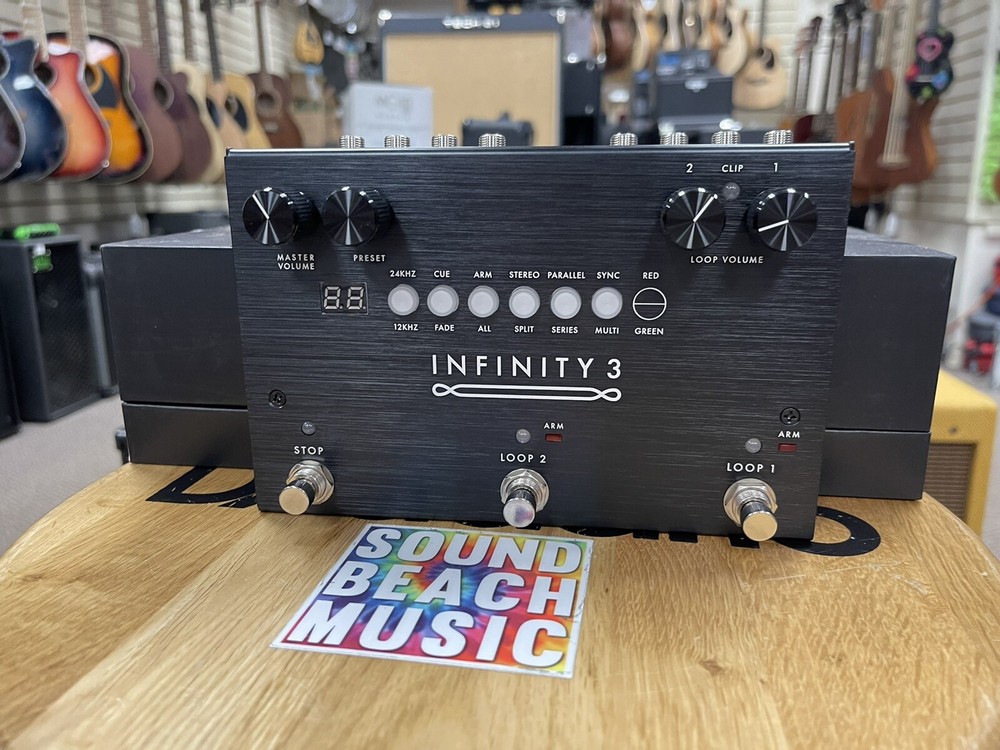 Pigtronix Infinity 3 Stereo Looper Pedal