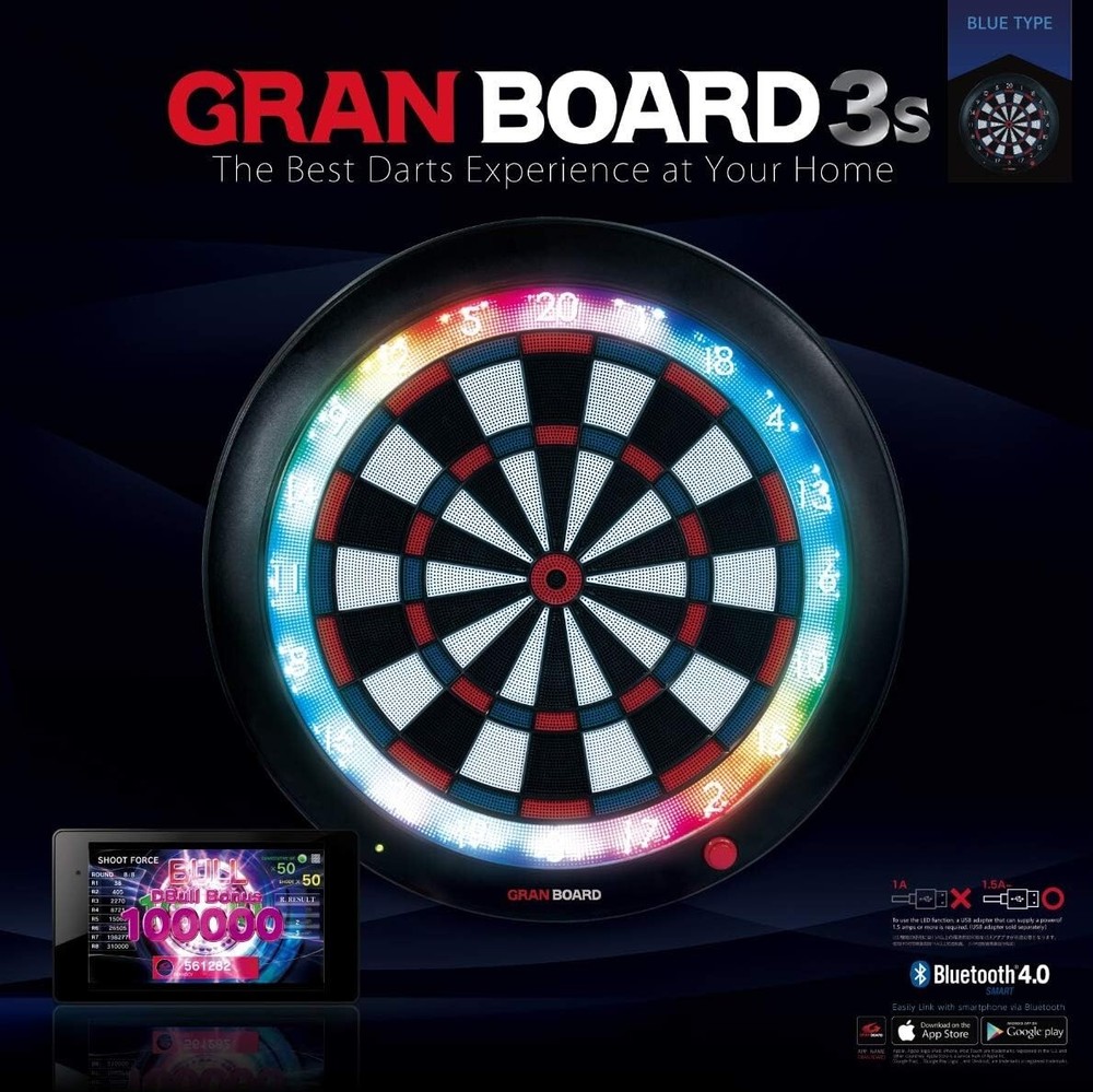 GRAN DARTS GRAN BOARD 3s Blue Type | Electronic Darts Board