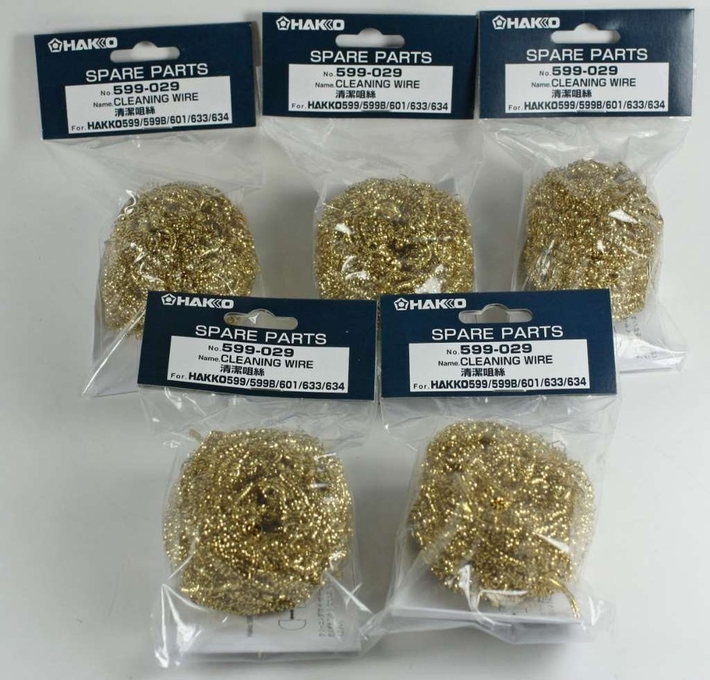 5PCS Soldering Tip Cleaner Brass Wire Replacement for Tip Cleaner