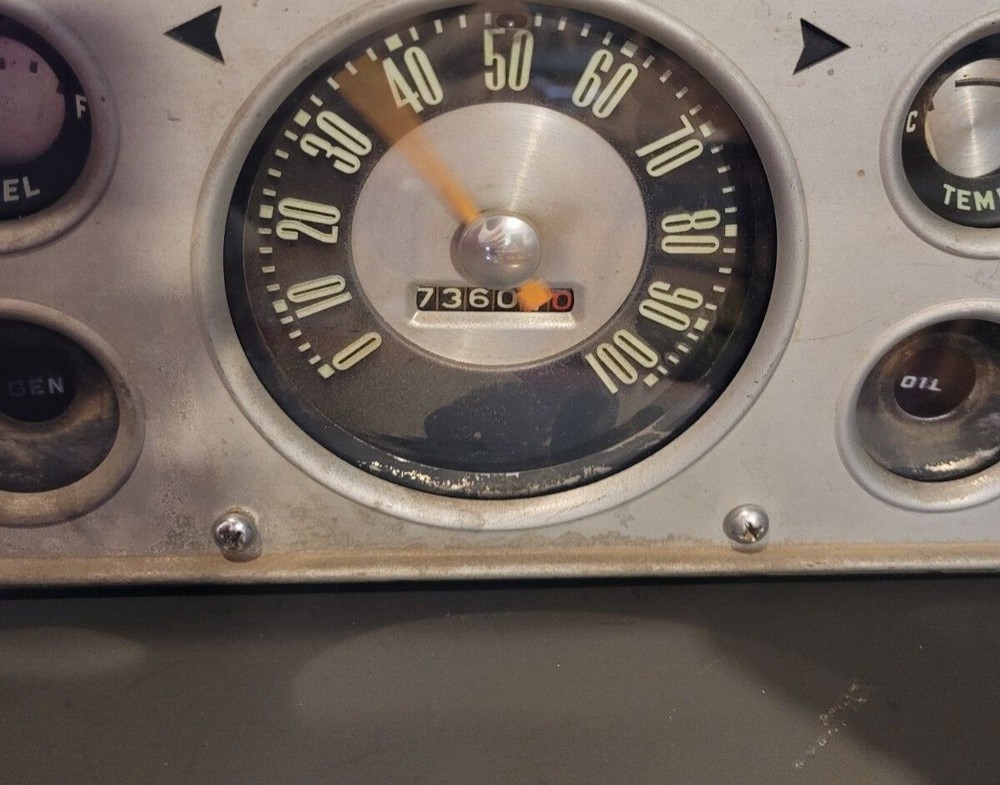 Ford C600 Speedometer Instrument Cluster - Used