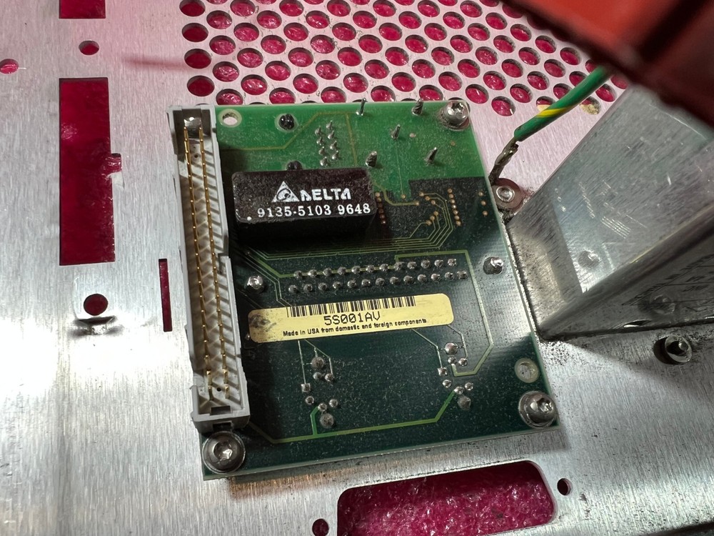Agilent HP 1670D Deep Memory Logic Analyzer ''Back Panel''