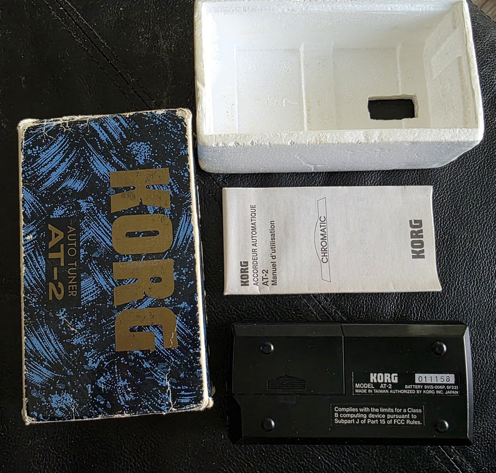 KORG AT-2 Chromatic Calibrator Reference Tone Calibration