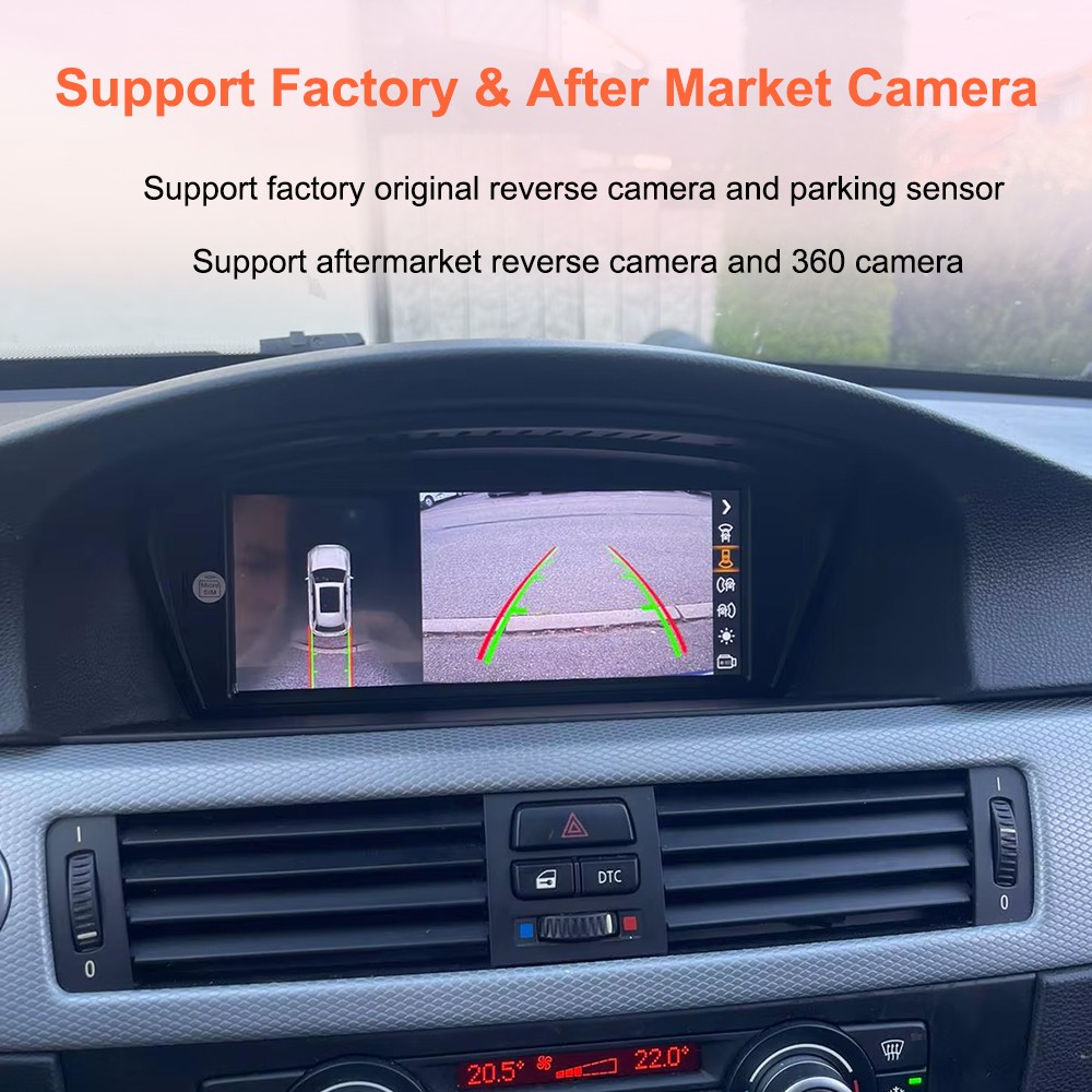 Wireless CarPlay Android Auto Touchscreen For BMW E90 E91 E92 E93 E60 E61 CCC
