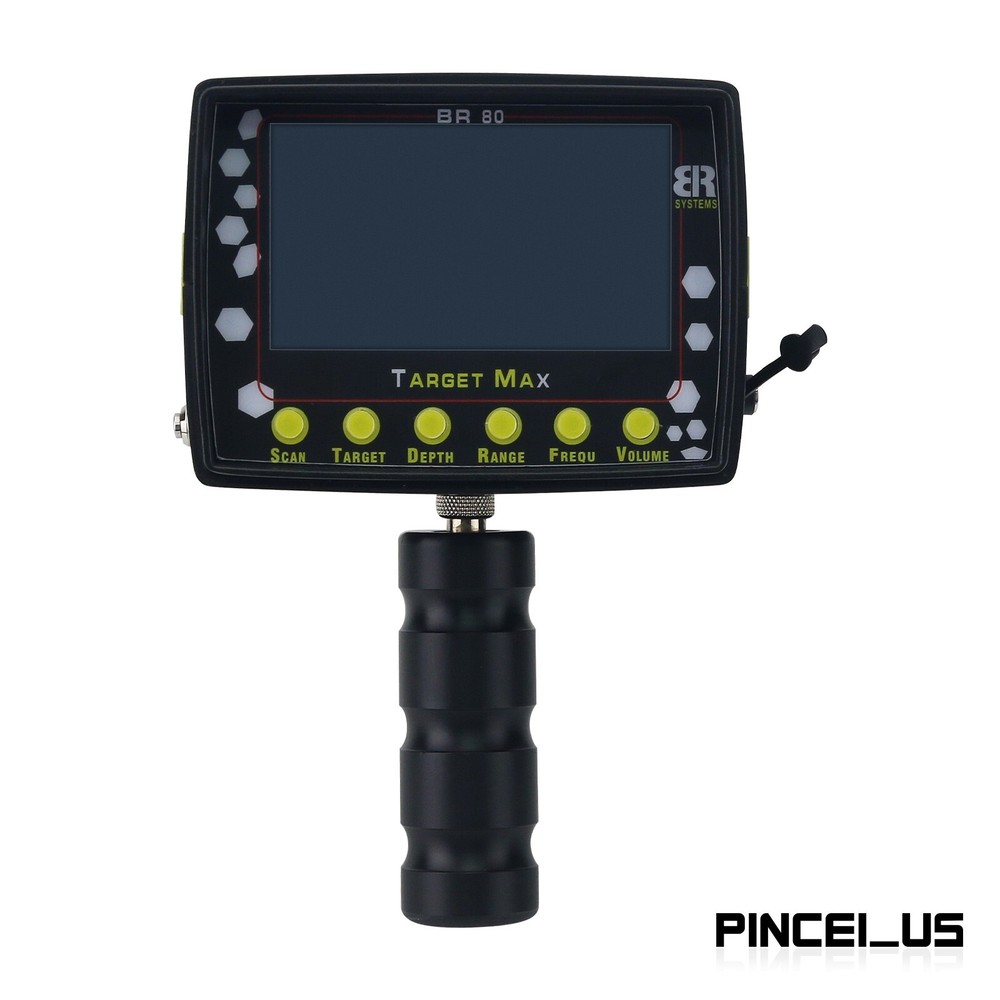 BR80 TARGET MAX Long Range Gold Detector Finder for Detecting Silver & Copper