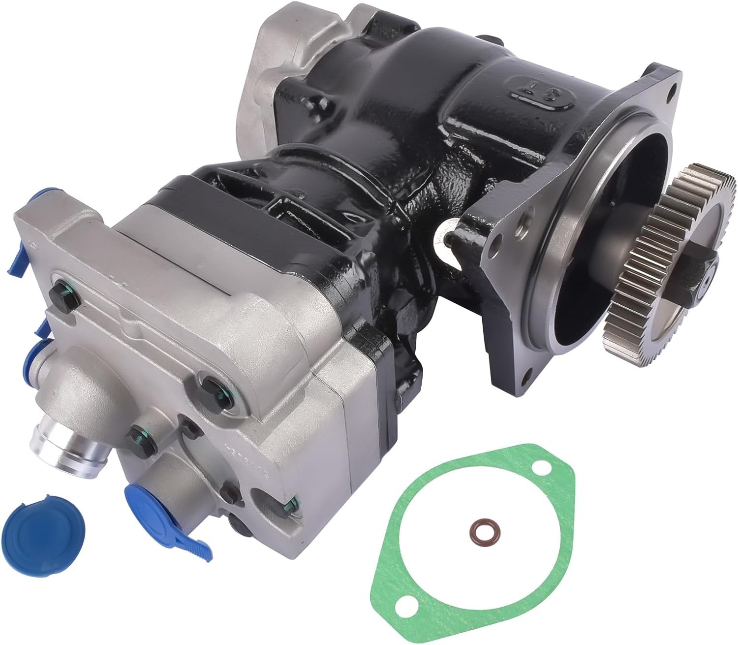 For Detroit Diesel DD15 Truck Air Brake Compressor with Gear DDE RA4711302515