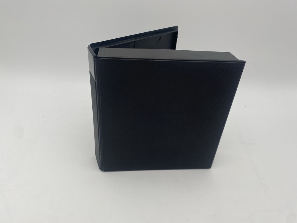 Vintage Gray 5.25 Floppy Disk Storage Case Box PC Computer Disk Holder