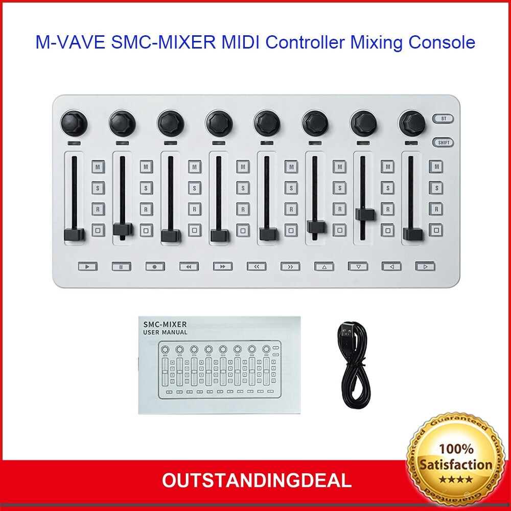 M-VAVE SMC-MIXER MIDI Controller Mixing Console for Wireless Connection ot25