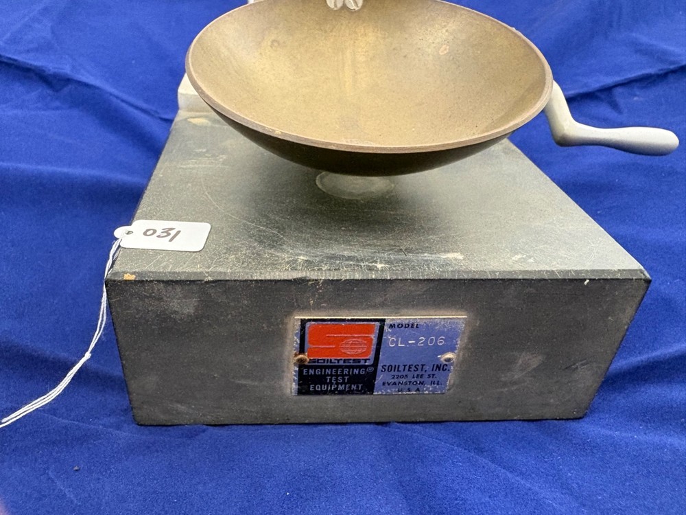 Atterberg Liquid Limit Test Set, hand operated