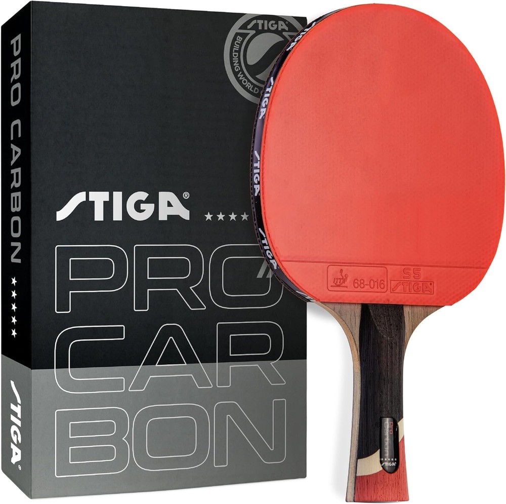 Pro Carbon Raptor Performance-Level Table Tennis Rackets W/ Carbon Technology