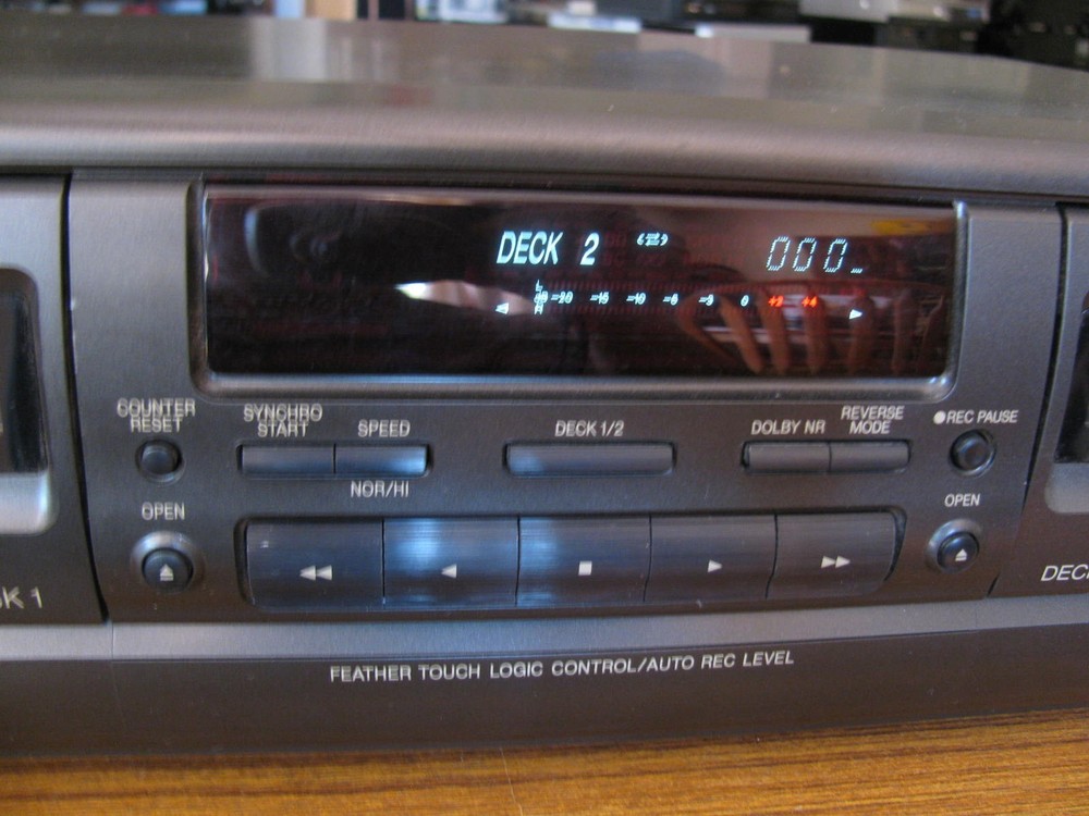 Technics RS-TR272 Dual Deck Cassette Recorder Great Working Condition No Remote