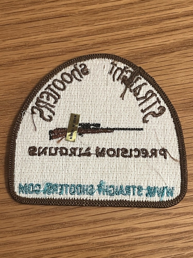STRAIGHT SHOOTERS PRECISION AIRGUNS PATCH