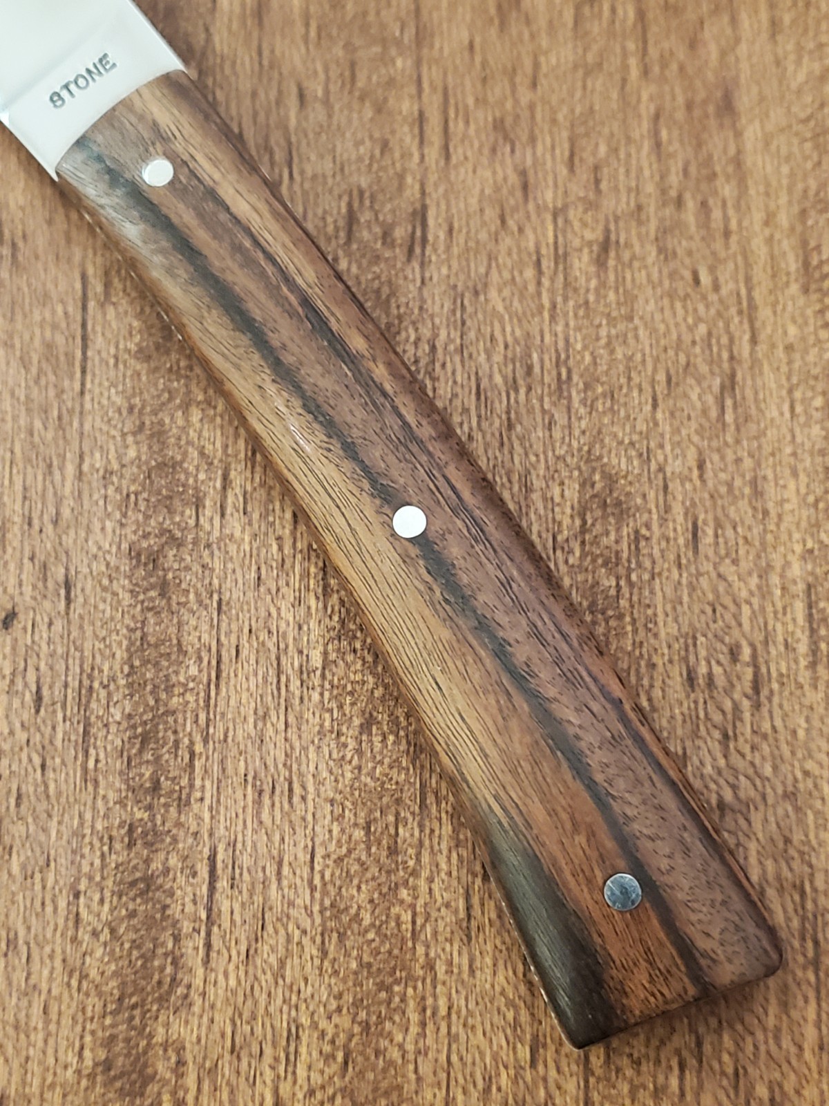 G.W. Stone Custom Handmade Small Fixed Blade EDC Knife New