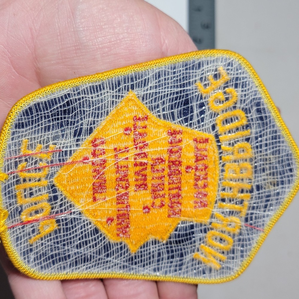 Bin1 B8 Police Patch Massachusetts Northbridge