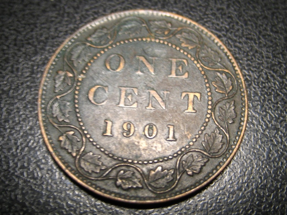 1901 Canadian Large Cent